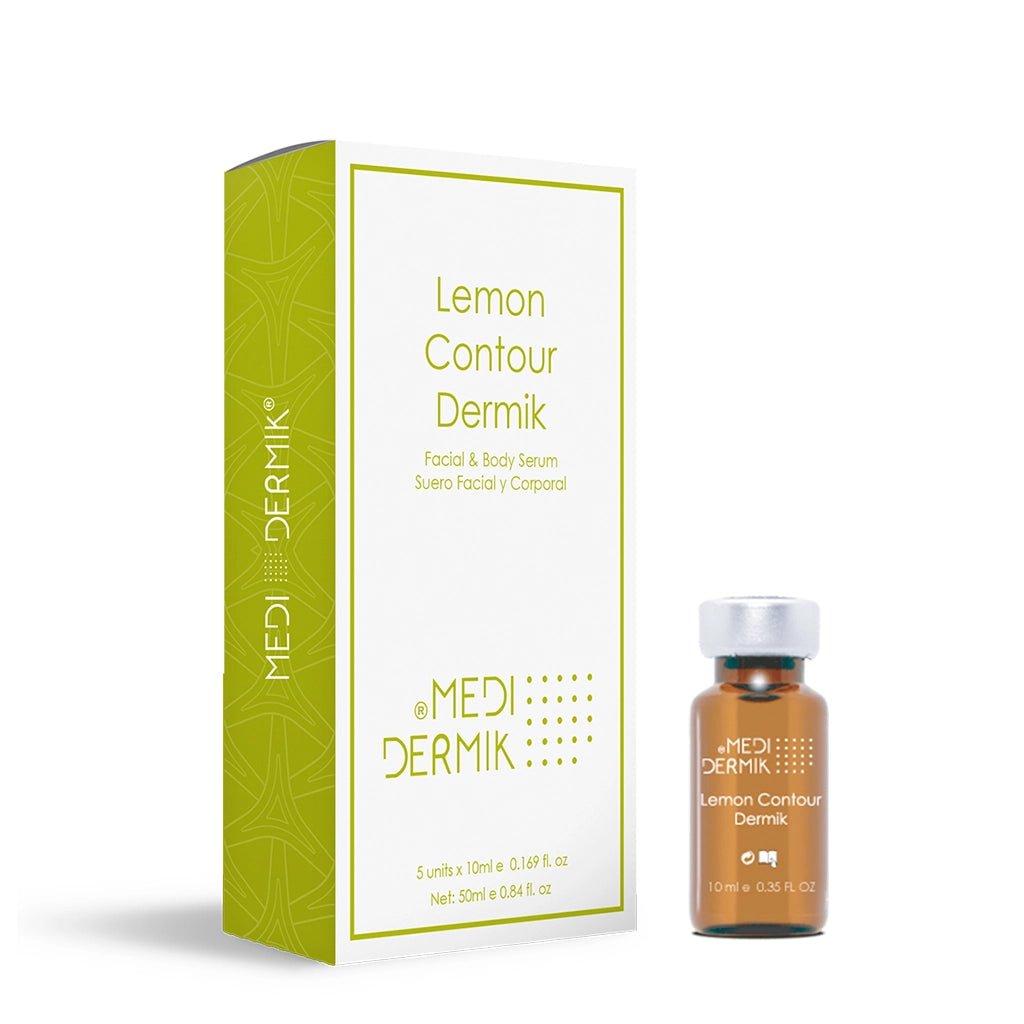 Lemon Contour Serum — Professional Phosphatidylcholine & Bromelain Body Contouring Treatment for Estheticians, 5x10ml - SlimSpaOnline