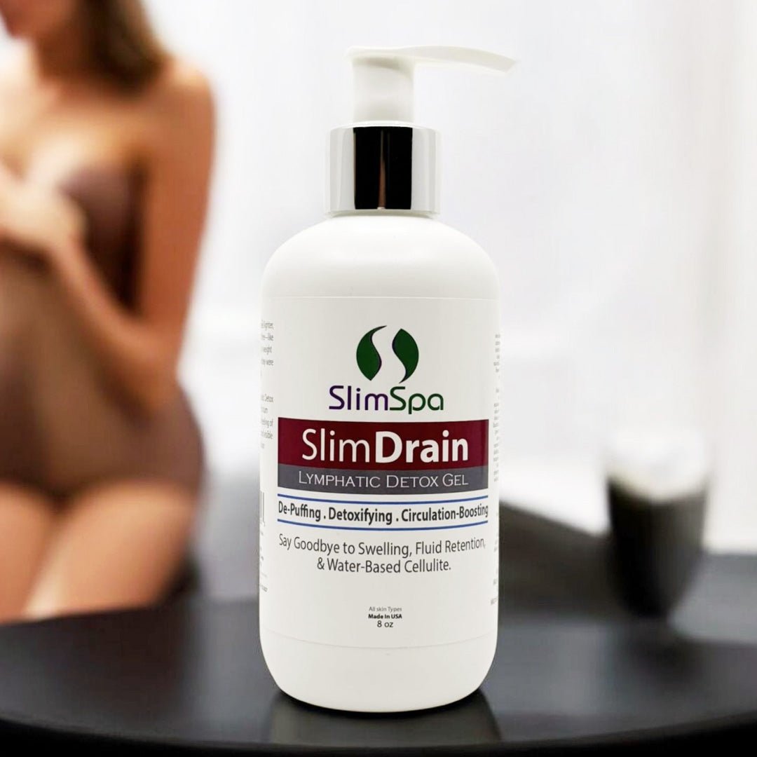 SlimDrain Lymphatic Detox Gel 8oz – Professional Draining & Anti