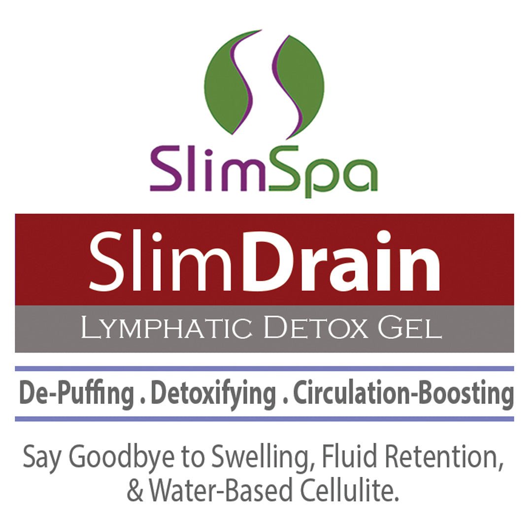SlimDrain Lymphatic Detox Gel 8 oz | Drain, Depuff & Contour