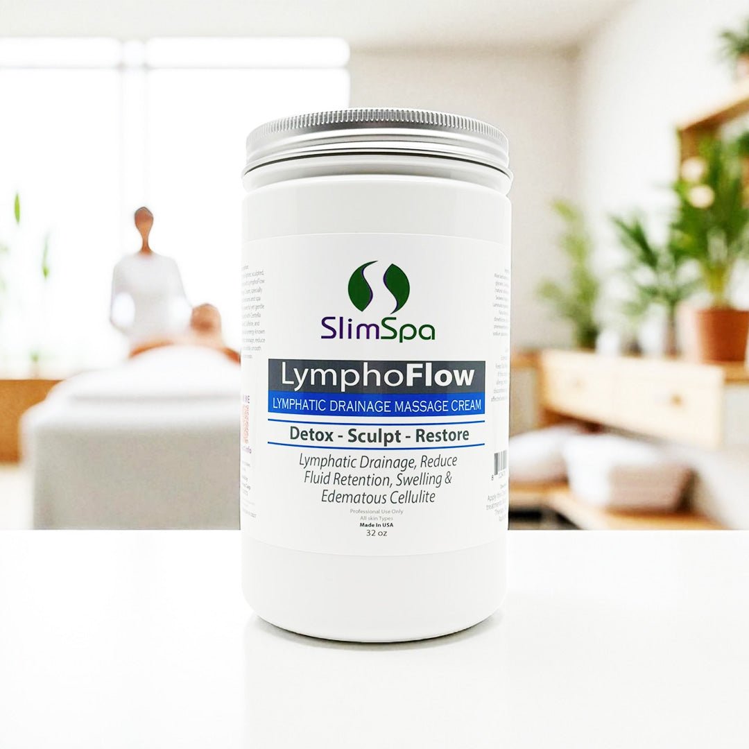 LymphoFlow – Lymphatic Drainage Massage Cream 32 oz. - SlimSpaOnline