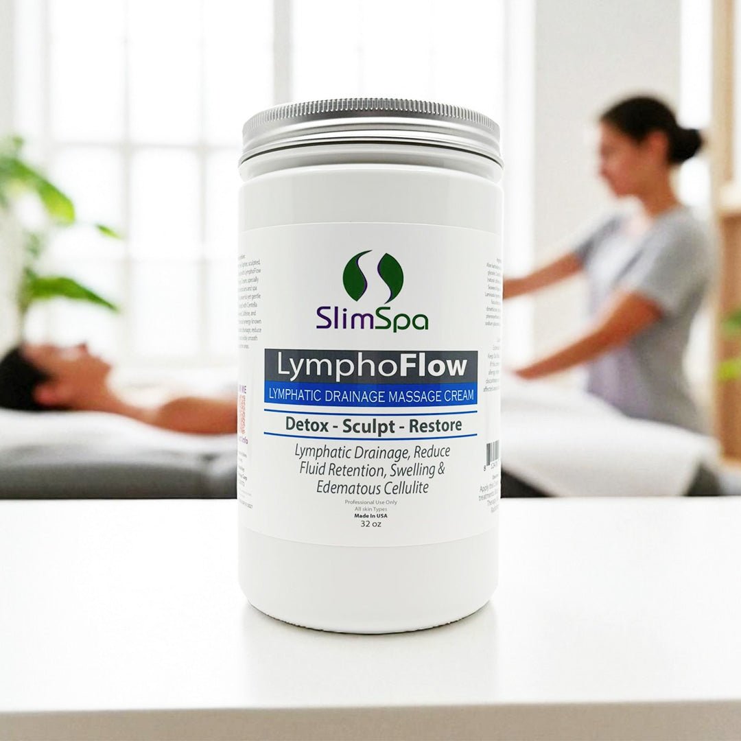 LymphoFlow – Lymphatic Drainage Massage Cream 32 oz. - SlimSpaOnline