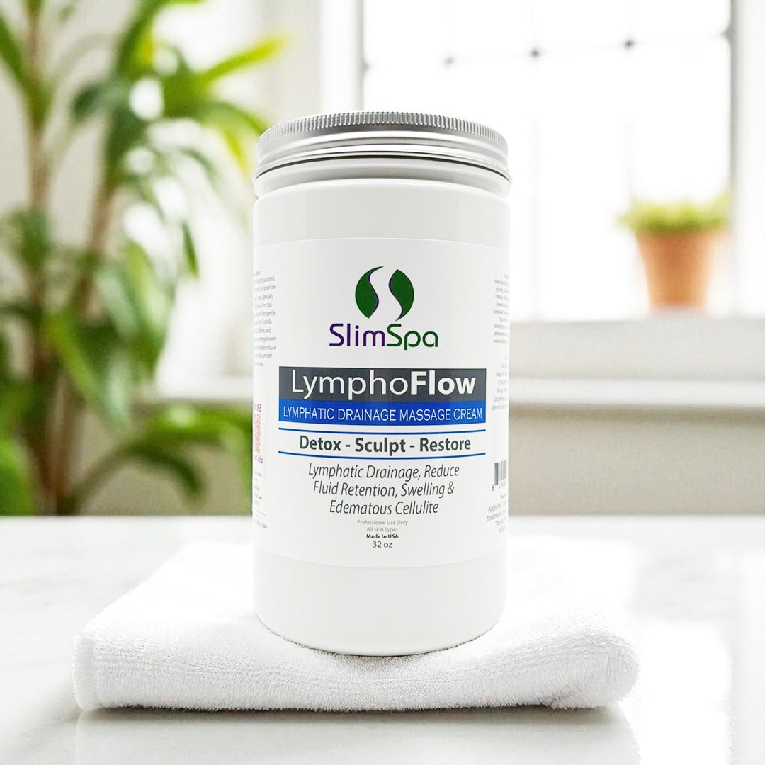 LymphoFlow – Lymphatic Drainage Massage Cream 32 oz. - SlimSpaOnline
