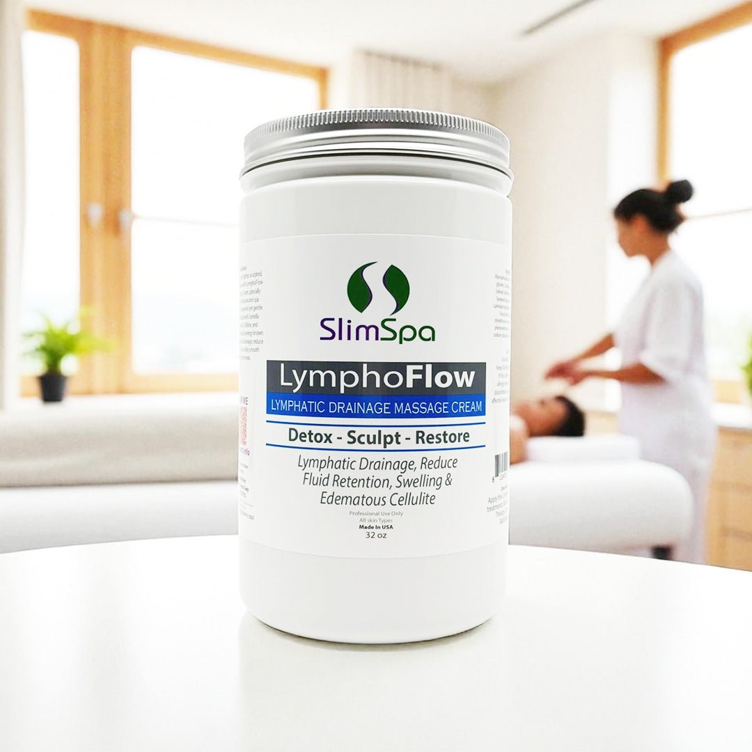 LymphoFlow – Lymphatic Drainage Massage Cream 32 oz. - SlimSpaOnline
