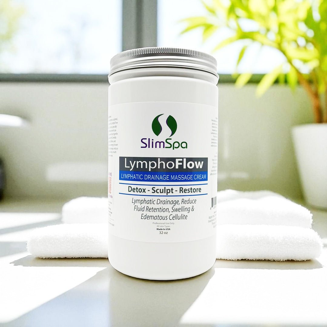 LymphoFlow – Lymphatic Drainage Massage Cream 32 oz. - SlimSpaOnline