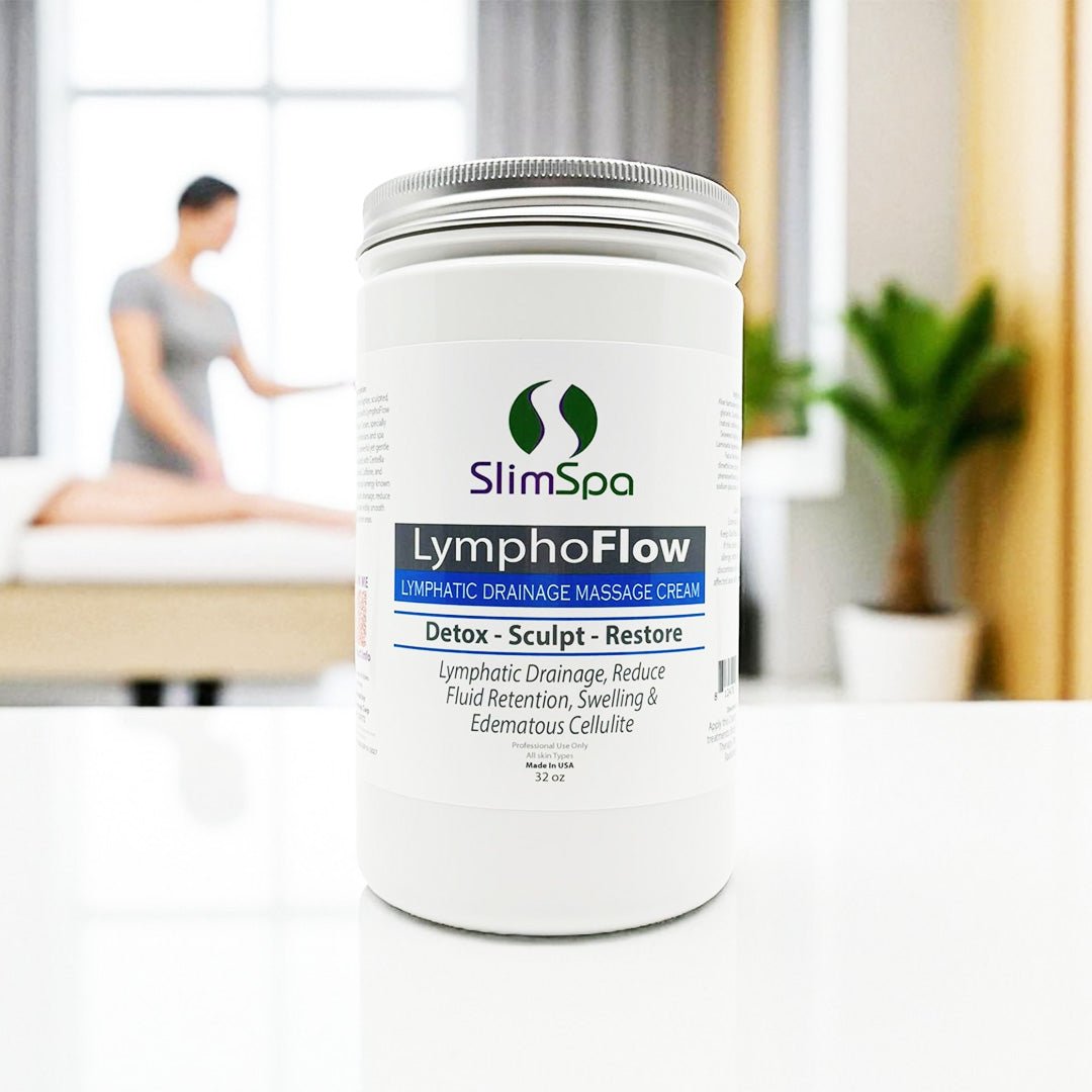 LymphoFlow – Lymphatic Drainage Massage Cream 32 oz. - SlimSpaOnline