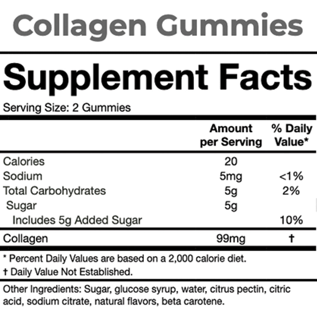 Marine COLLAGEN Gummies (60) - SlimSpaOnline