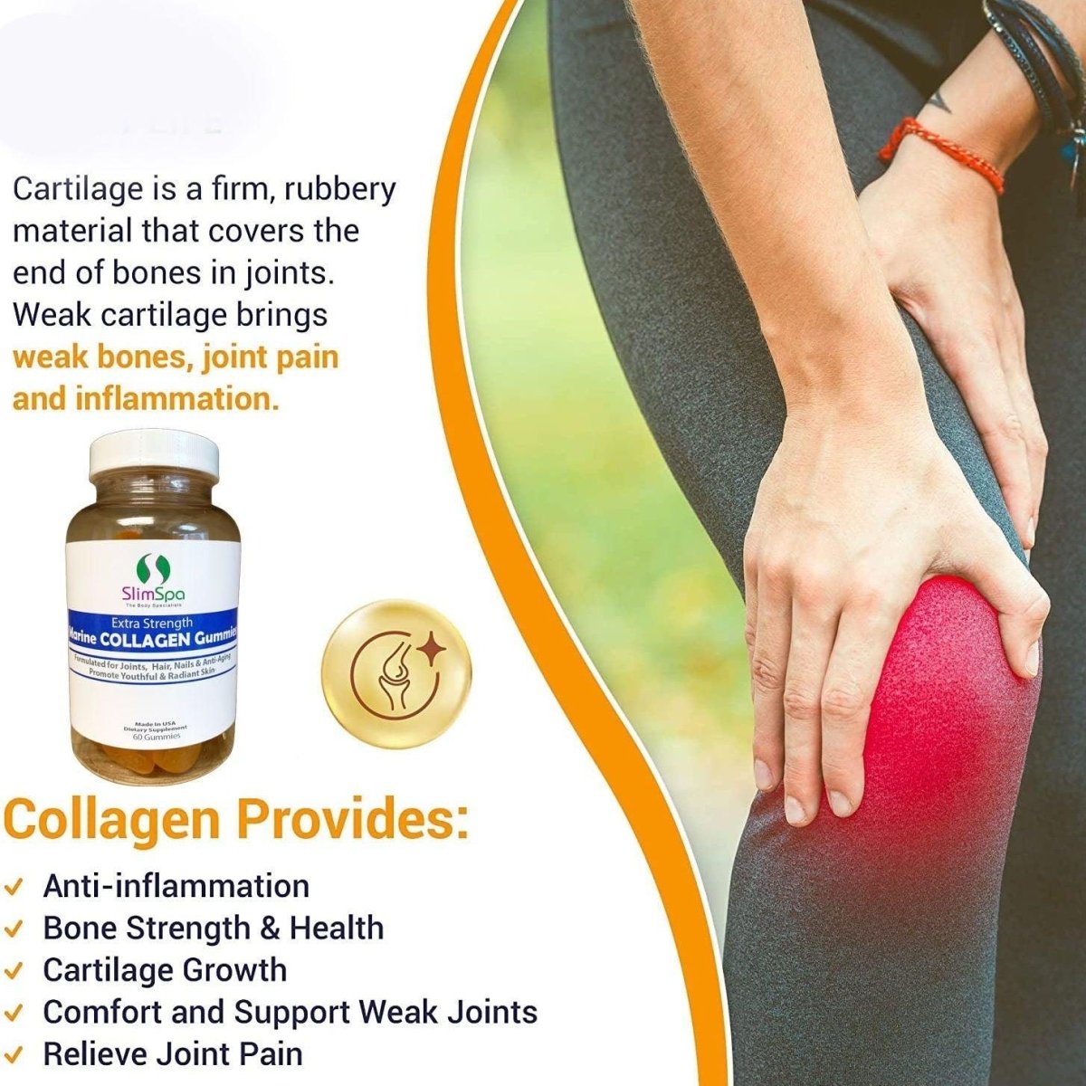 Marine COLLAGEN Gummies (60) - SlimSpaOnline