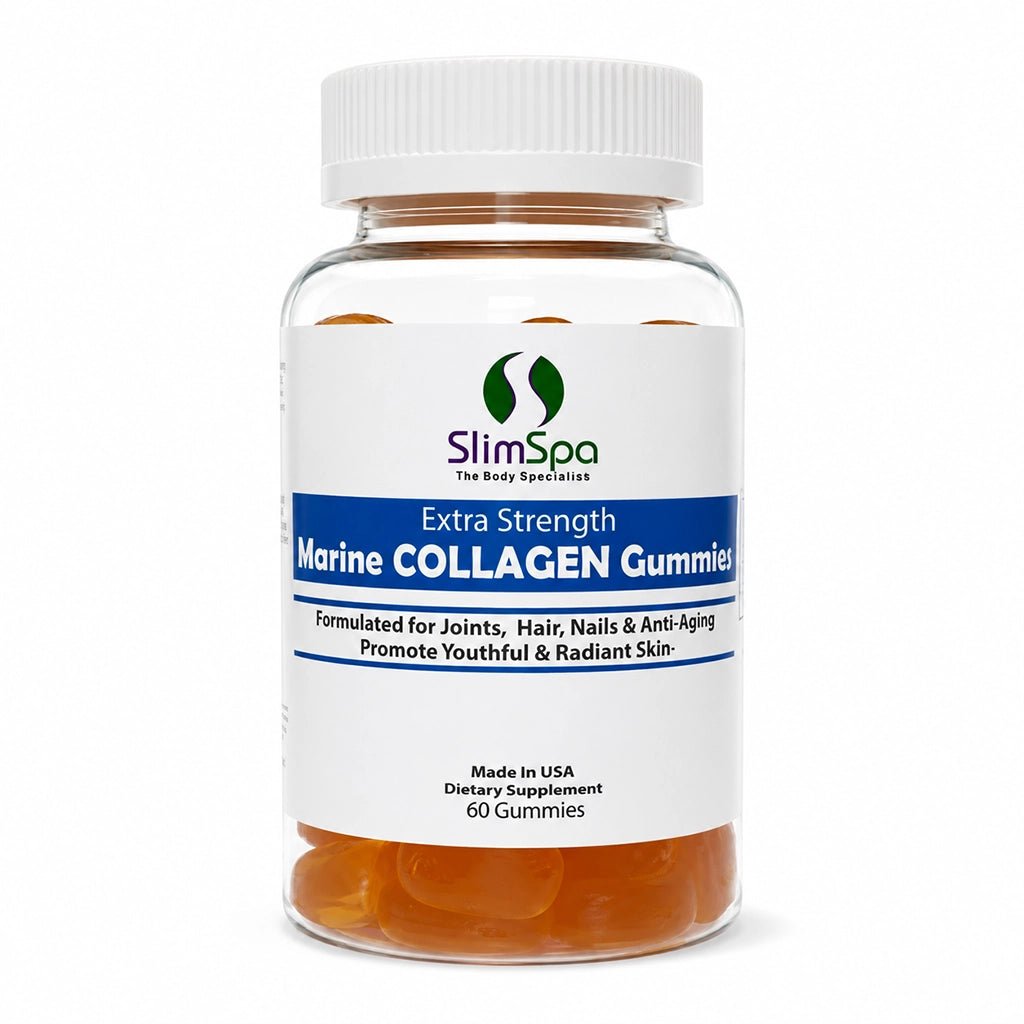 Marine Collagen Gummies (60) – Type 1 Collagen for Skin, Hair, Nails & Joint Support Spa Retail - SlimSpaOnline