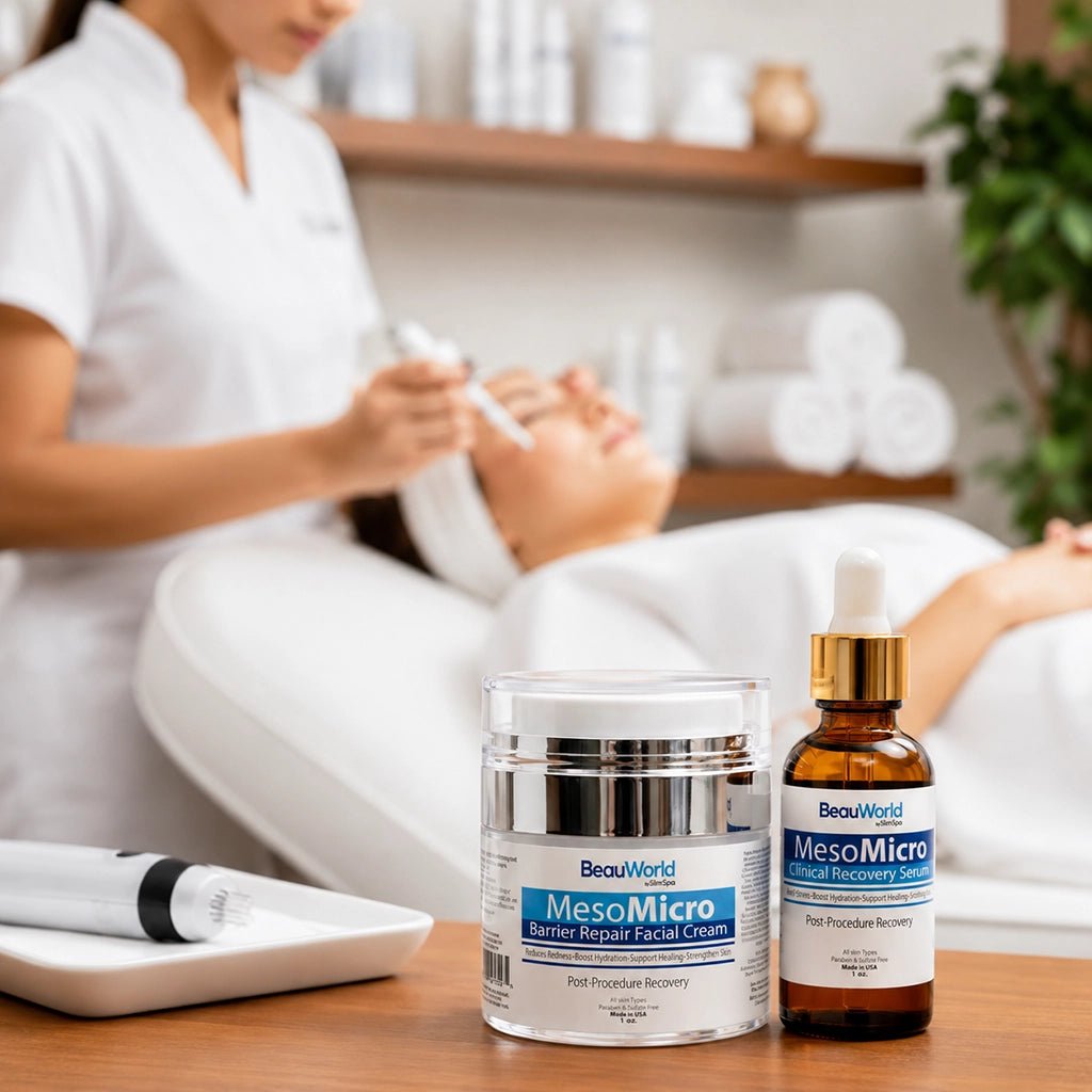 MesoMicro Post-Procedure Power Duo – Professional 2-Phase Clinical Recovery Bundle - SlimSpaOnline