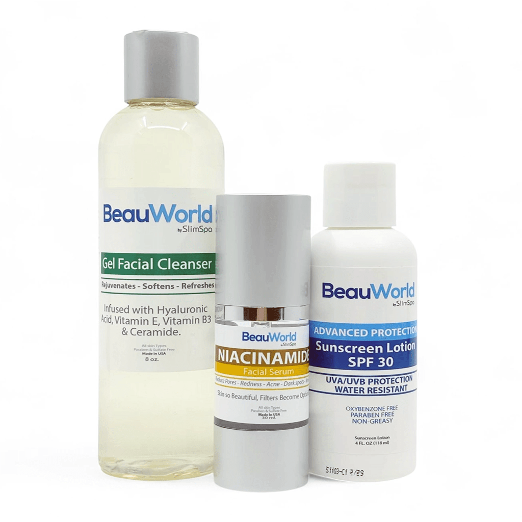 Morning Glow SPF Skincare Trio - SlimSpaOnline