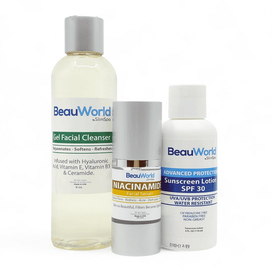 Morning Glow SPF Skincare Trio - SlimSpaOnline