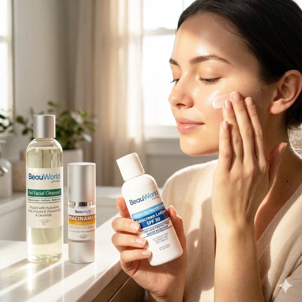 Morning Glow SPF Skincare Trio - SlimSpaOnline