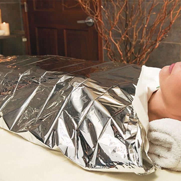 Mylar Foil Thermal Sheets 7x6 Professional Body Wrap | Spa Supplies - SlimSpaOnline