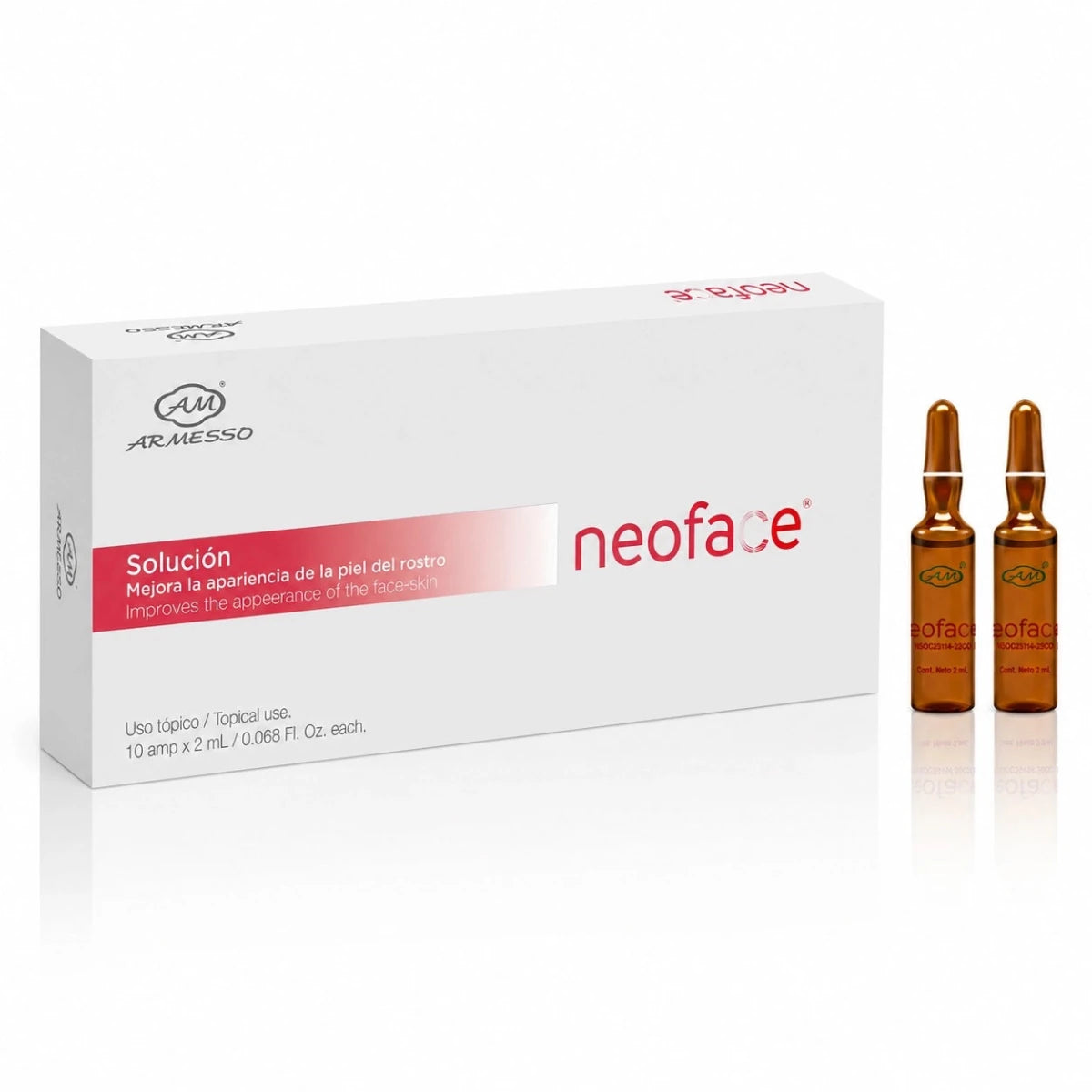 NeoFace Anti-Aging Collagen Booster Ampoules – Professional Rejuvenation Treatment (10x2ml) - SlimSpaOnline
