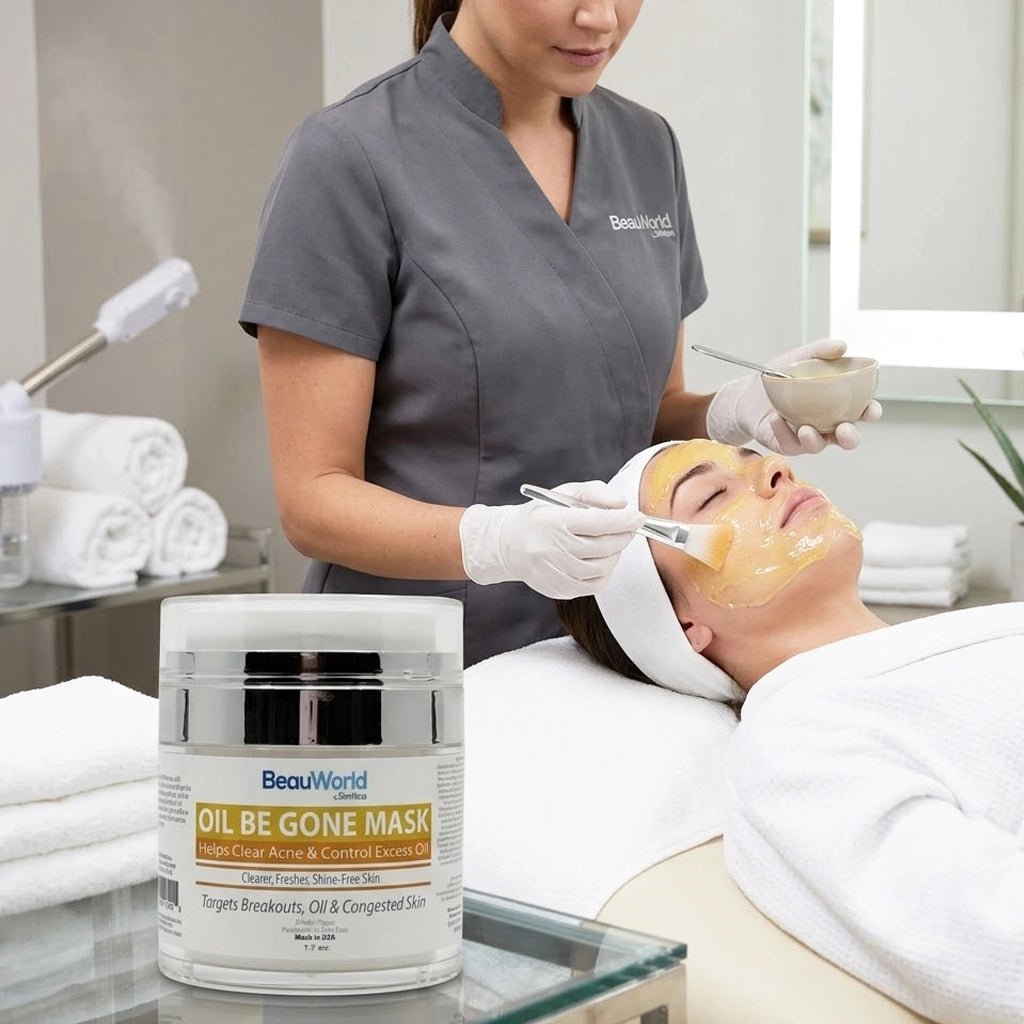 Oil Be Gone Gel Mask 1.7 oz | Professional Acne & Oil Control Treatment for Spas - SlimSpaOnline