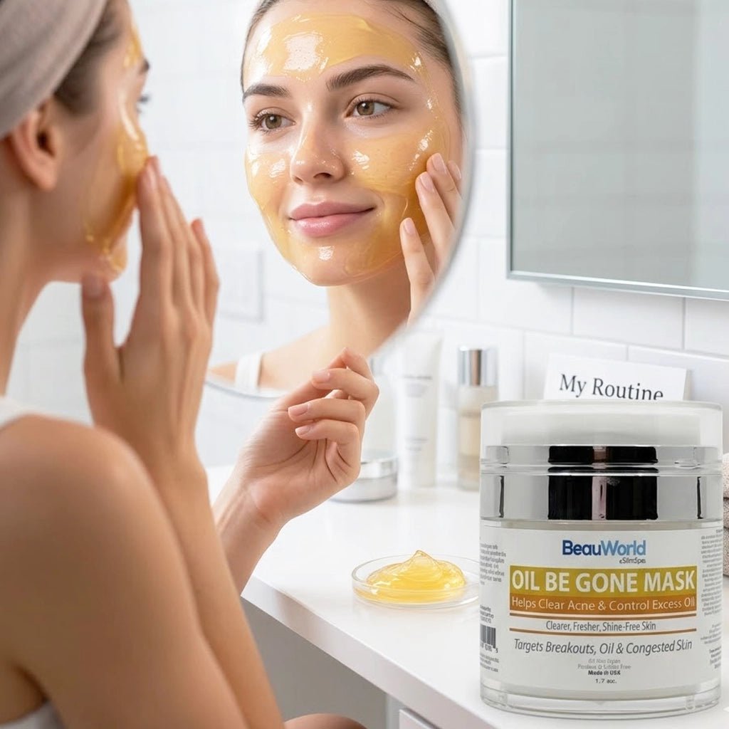 Oil Be Gone Gel Mask 1.7 oz | Professional Acne & Oil Control Treatment for Spas - SlimSpaOnline