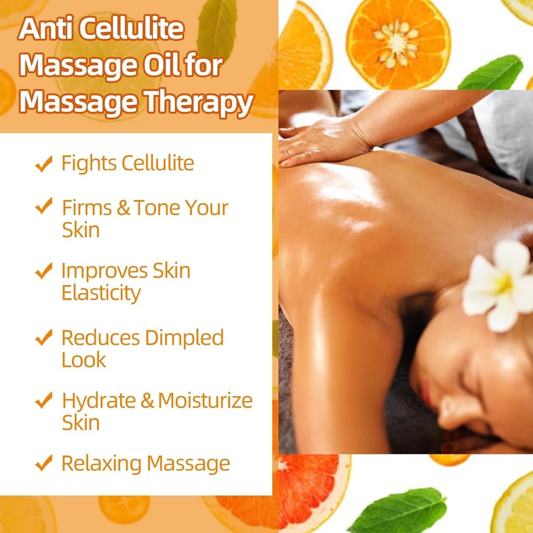 Orange Massage Oil 64 oz (1/2 Gallon) - SlimSpaOnline