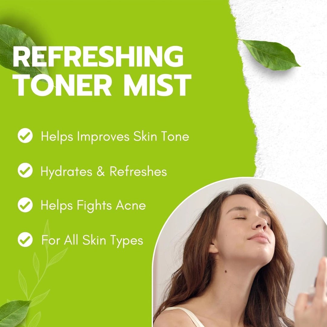 Peppermint Toner (Certified Organic) 4 fl oz - SlimSpaOnline