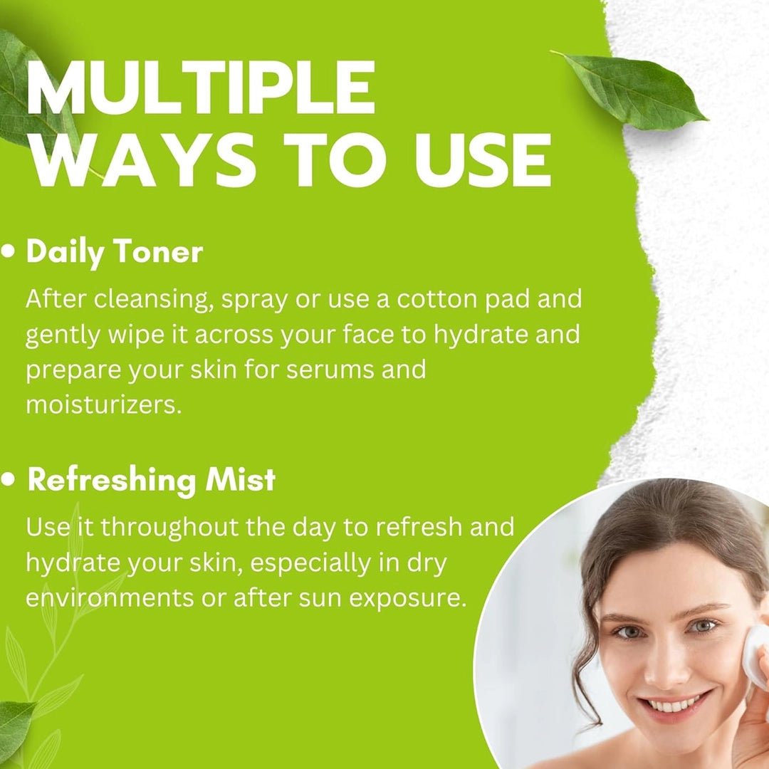 Peppermint Toner (Certified Organic) 4 fl oz - SlimSpaOnline