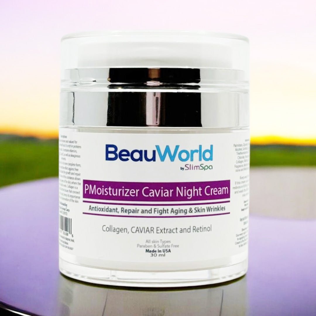PMoisturizer Caviar Night Cream 50ml - Luxury Anti - Aging Moisturizer - SlimSpaOnline