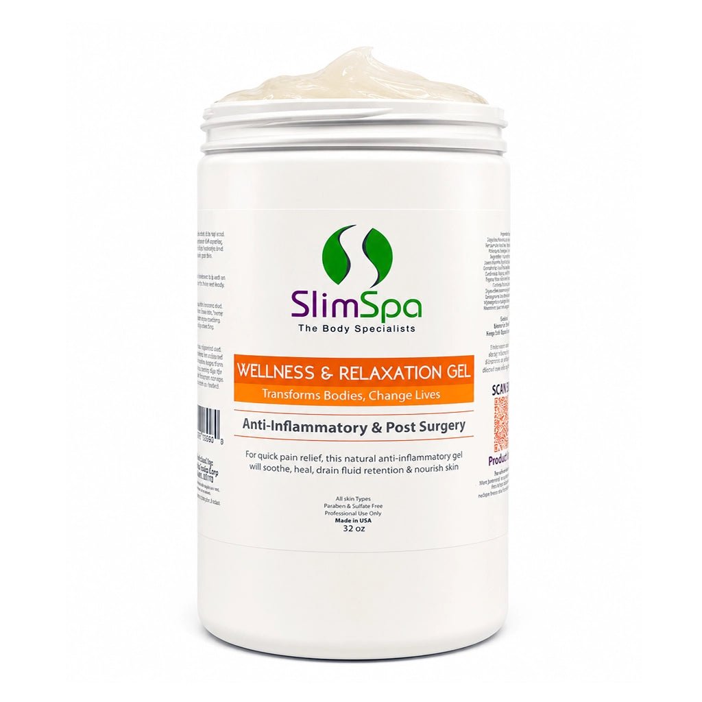 Post-Surgery Anti-Inflammatory Wellness Gel - Professional Pain Relief & Recovery (32 oz) - SlimSpaOnline