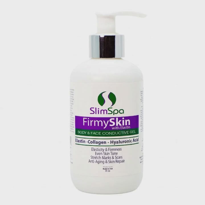 FirmySkin con Elastin Gel 8oz – Tratamiento Profesional Reafirmante para el Cuerpo y la Piel