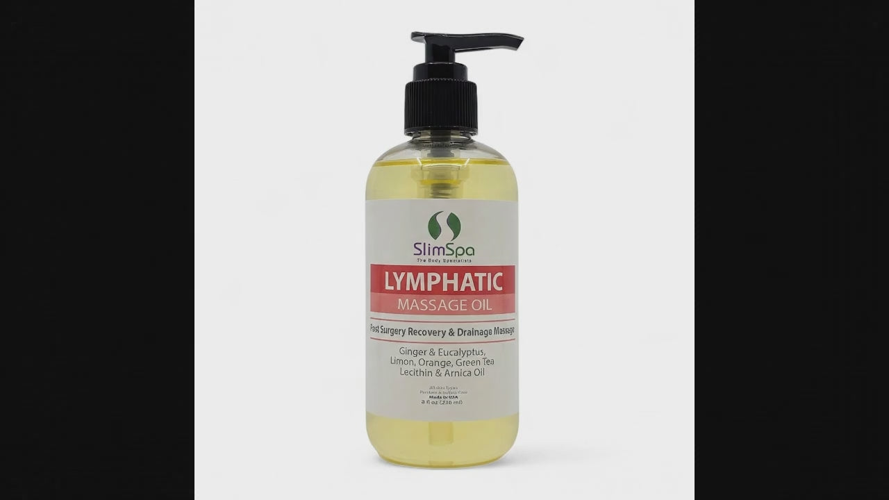 Lymphatic Drain Massage Oil 8oz