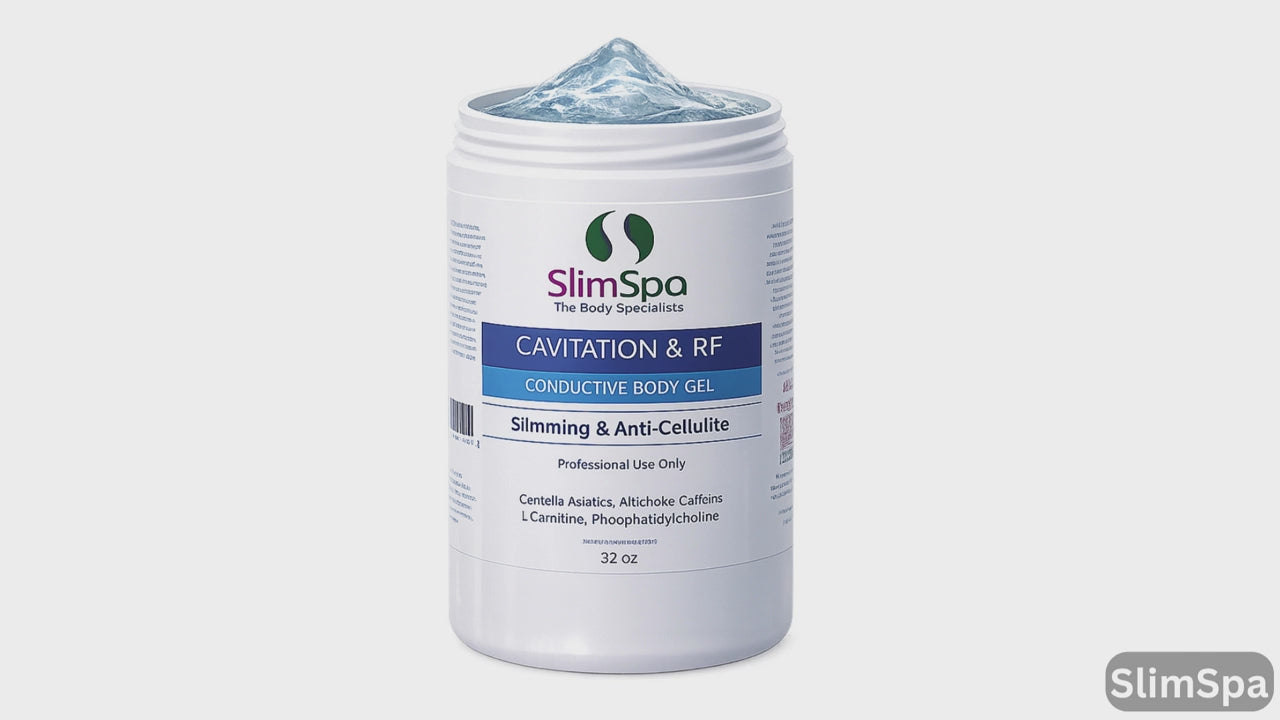Cavitation RF Body Gel 32oz - Professional Anti-Cellulite Slimming Treatment