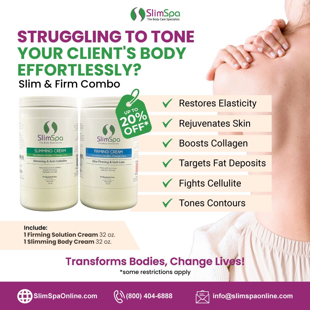 Pro Slim & Firm Combo 32 oz. - SlimSpaOnline
