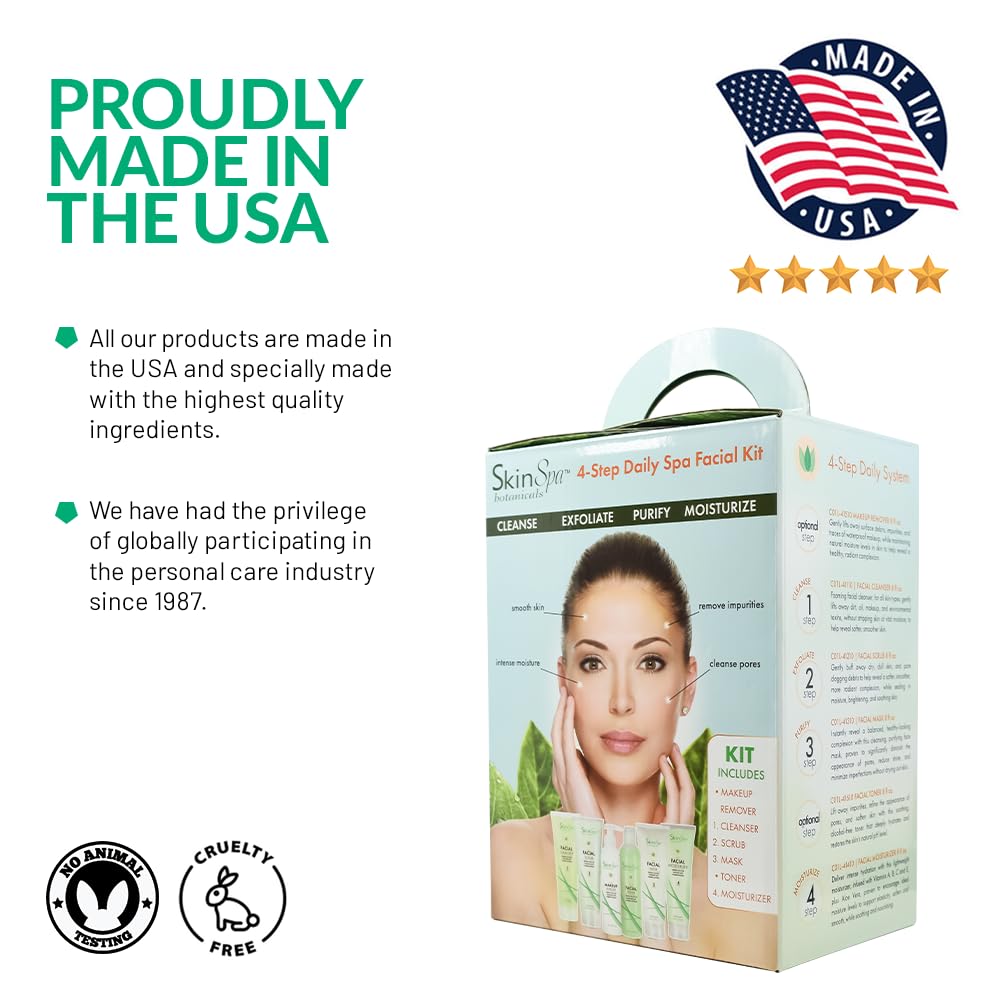 Professional 6 - Piece Facial Kit | Complete Spa Treatment System for Estheticians - SlimSpaOnline