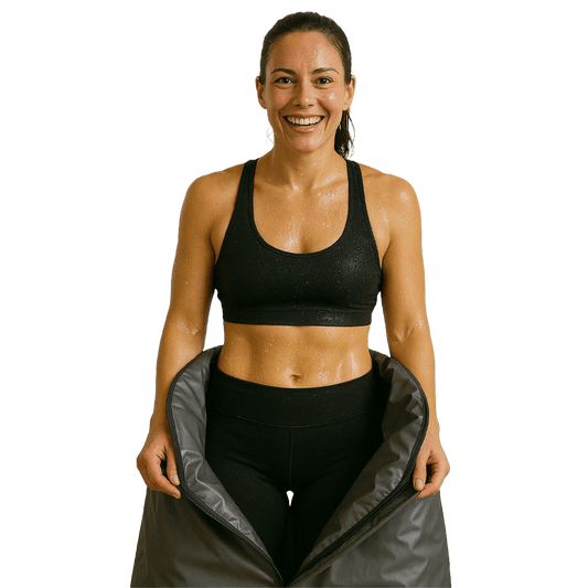 Professional infrared sauna blanket for body contouring & detox — 3X results for spa treatments | SlimSpa
