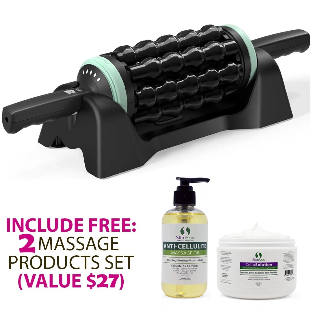 Professional body contouring rolling massager — anti-cellulite & lymphatic drainage device for estheticians | SlimSpa
