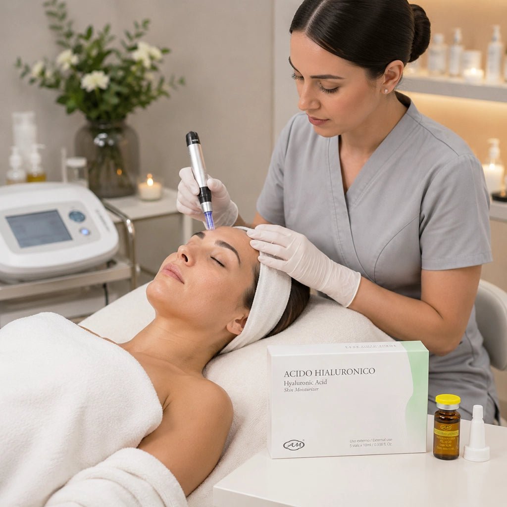 Professional Hyaluronic Acid Vials 5x10ml | Mesotherapy & Microneedling Treatment - SlimSpaOnline
