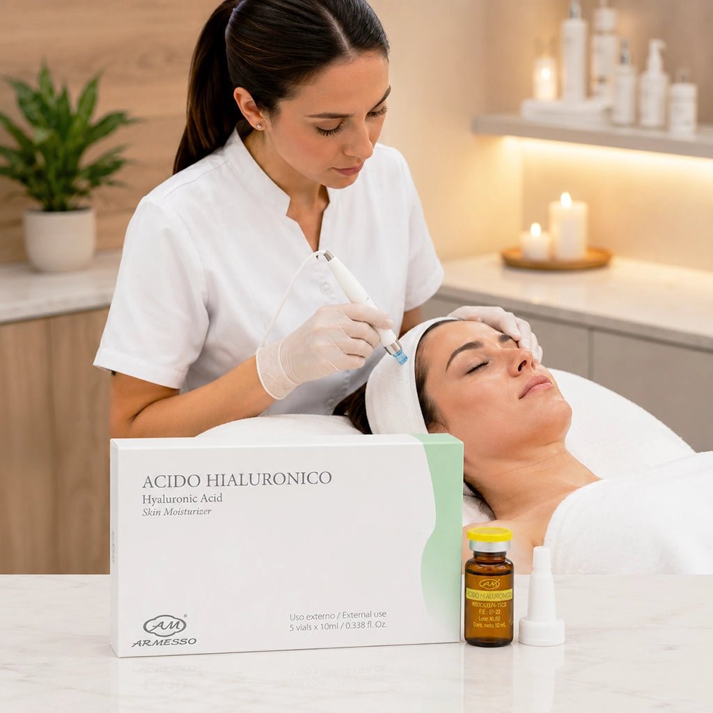 Professional Hyaluronic Acid Vials 5x10ml | Mesotherapy & Microneedling Treatment - SlimSpaOnline