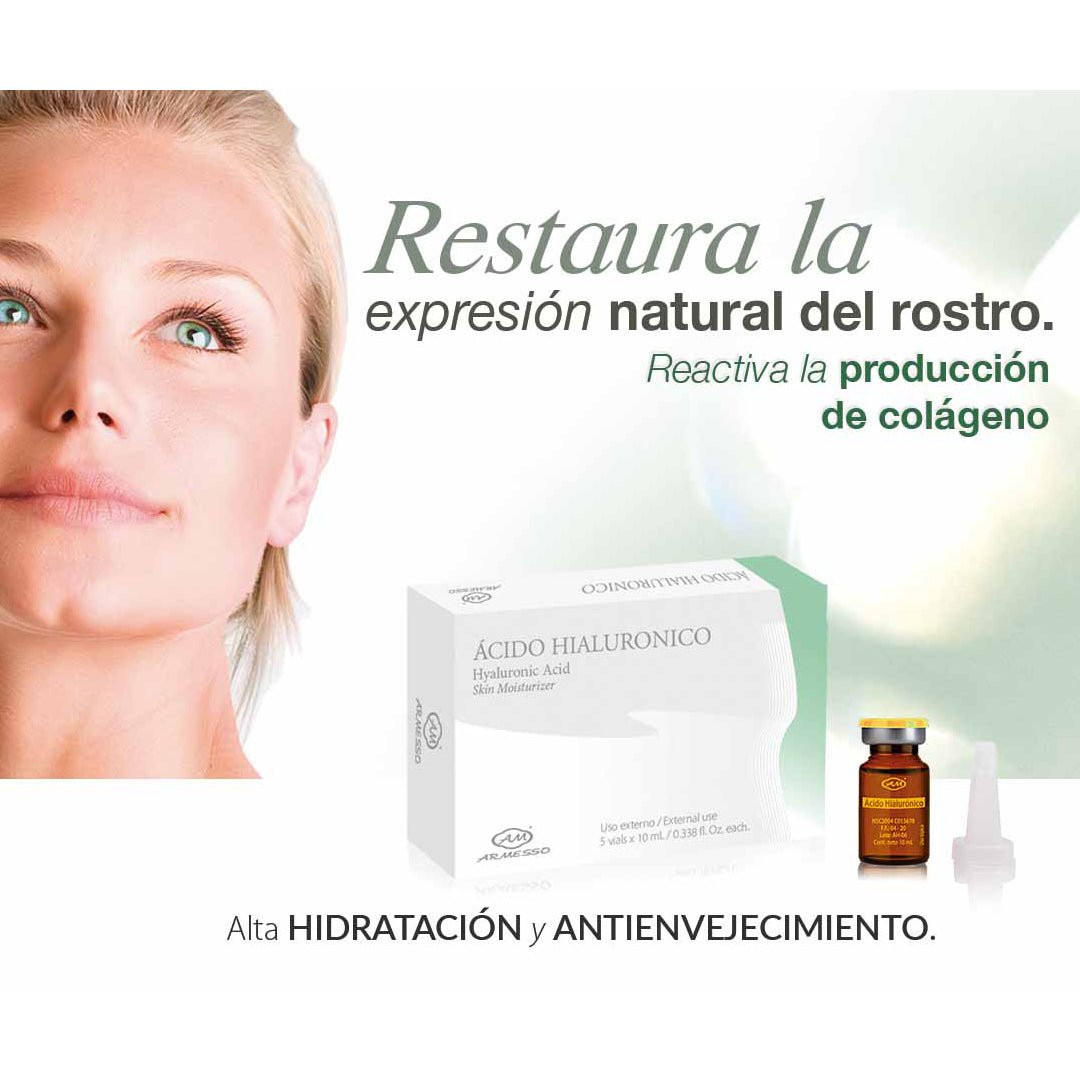 Professional Hyaluronic Acid Vials 5x10ml | Mesotherapy & Microneedling Treatment - SlimSpaOnline