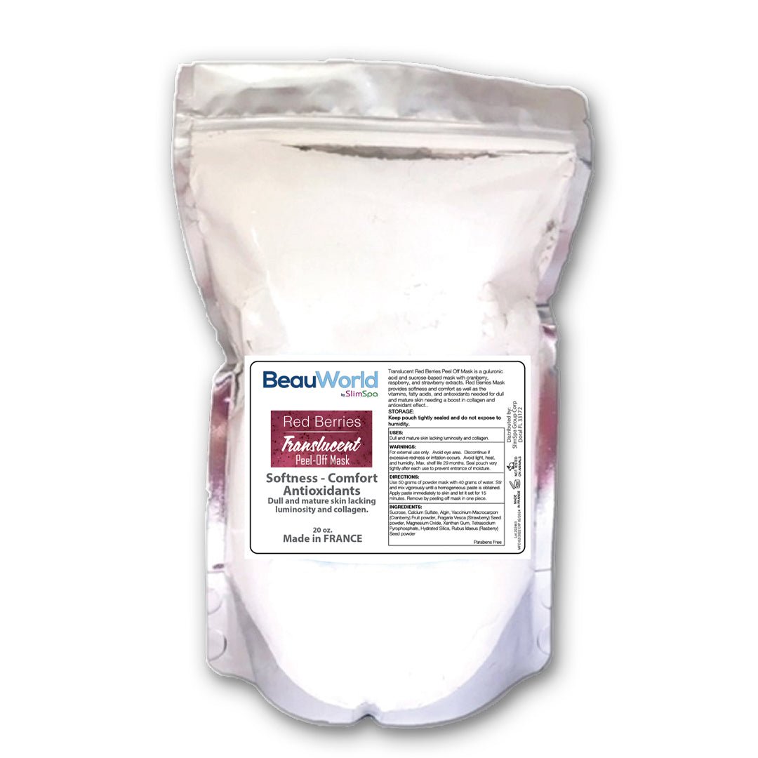 Red Berries HydroGel Peel Off Mask 20 oz. - SlimSpaOnline