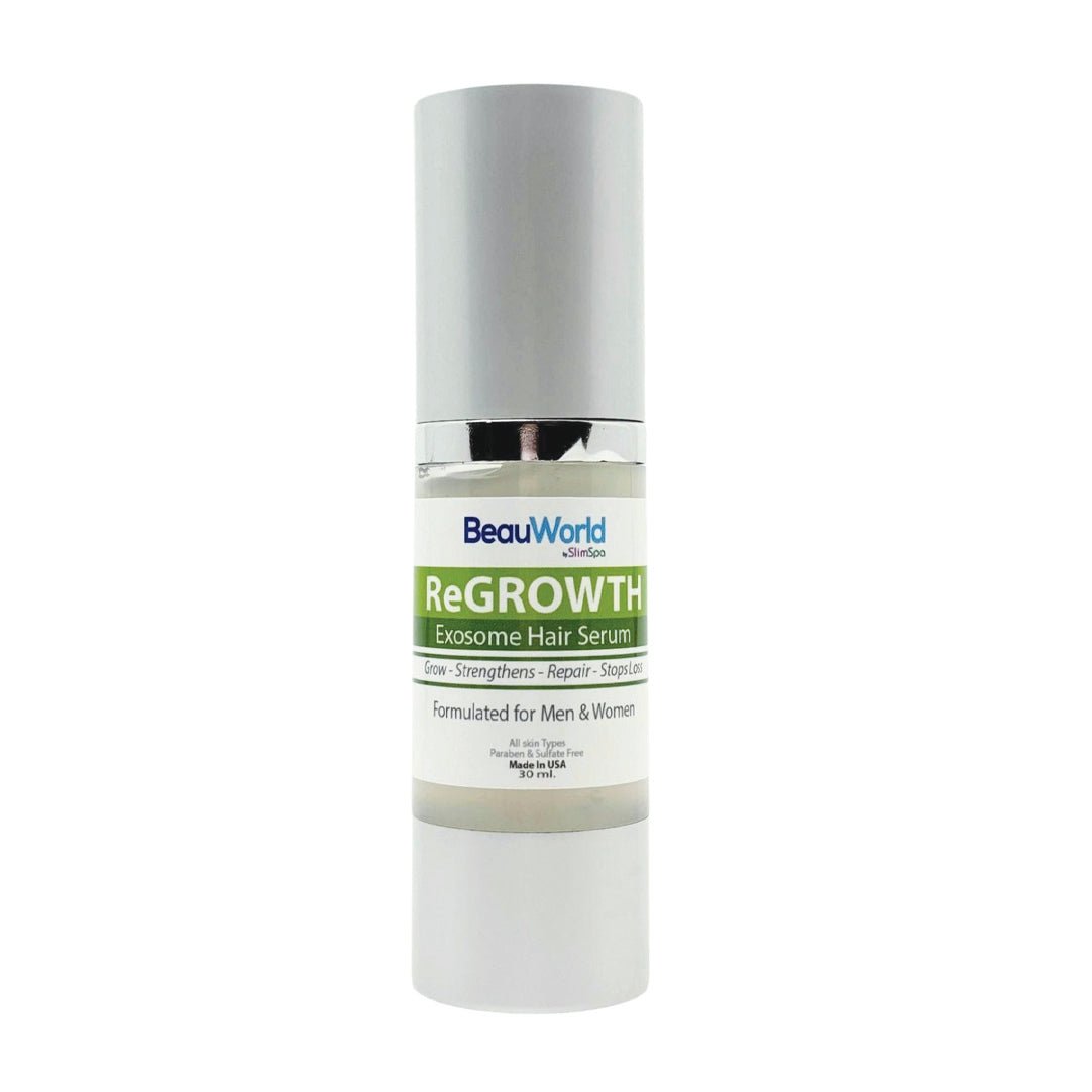 ReGROWTH Exosome Hair Serum 30ml — professional hair growth & scalp regeneration treatment for estheticians | SlimSpa