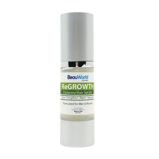 ReGROWTH Exosome Hair Serum 30ml — professional hair growth & scalp regeneration treatment for estheticians | SlimSpa