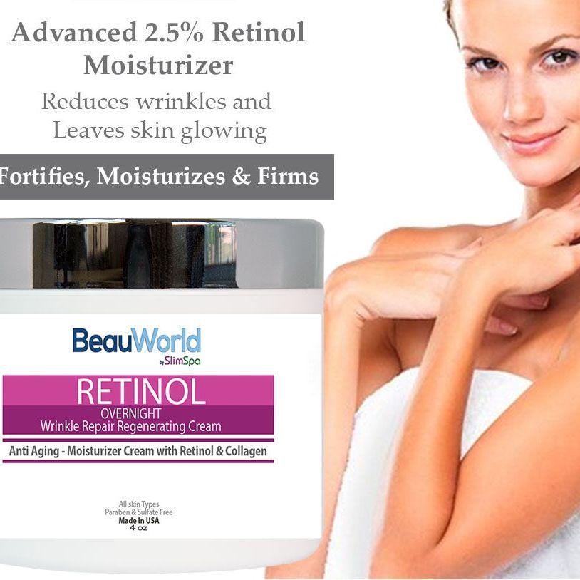 RETINOL Overnight Wrinkle Repair Regenerating Cream 4oz-1133