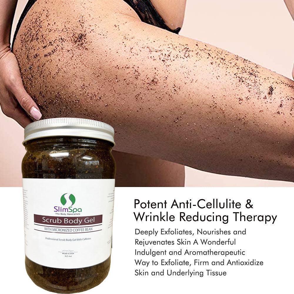 Scrub Body Gel with Micronized Coffee Bean 32 oz. - SlimSpaOnline