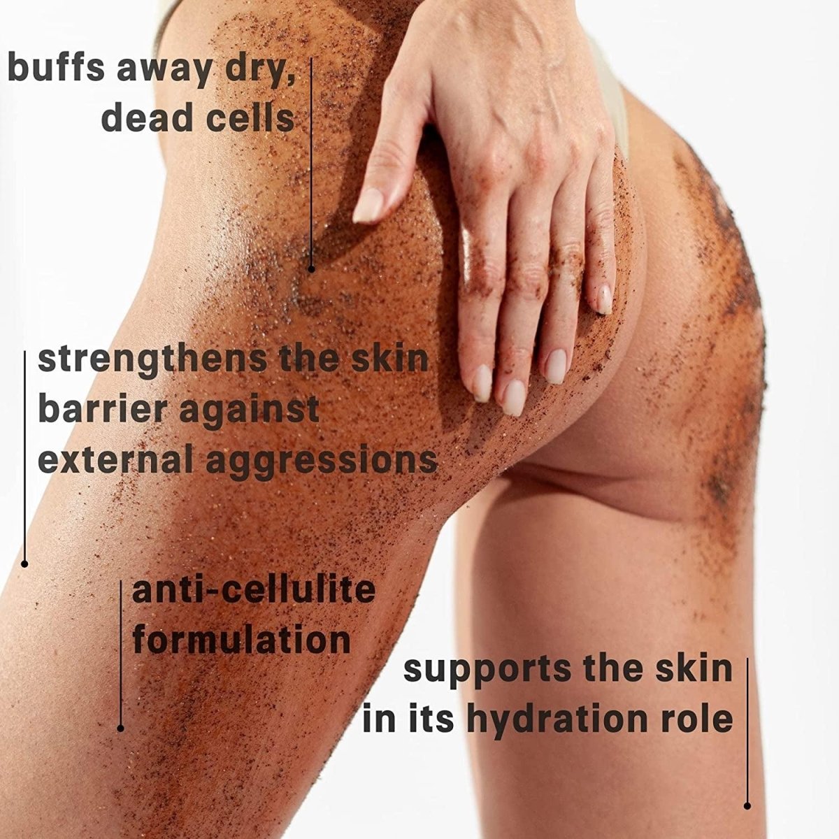 Scrub Body Gel with Micronized Coffee Bean 8 oz. - SlimSpaOnline