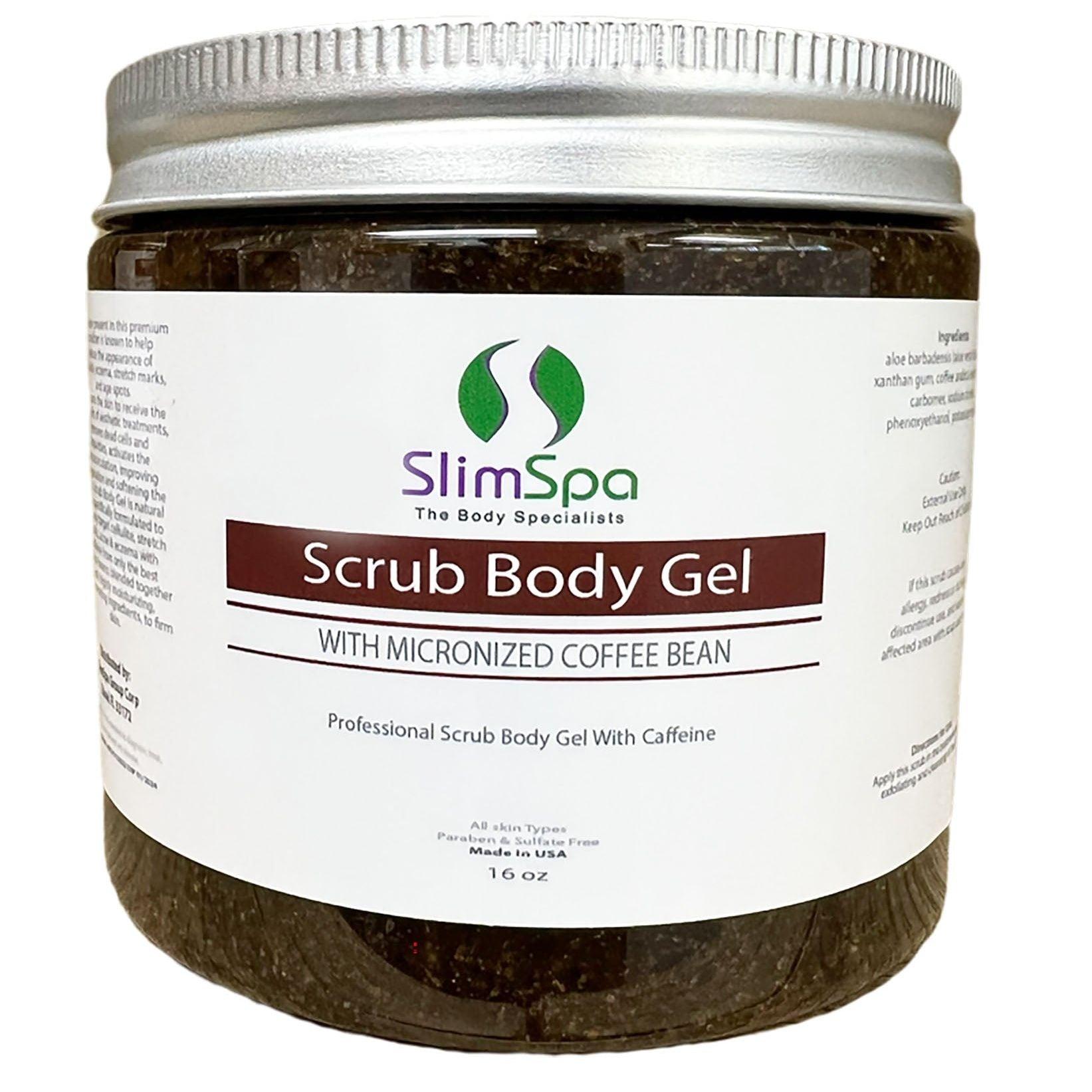 Scrub Body Gel with Micronized Coffee Bean 16 oz.-0