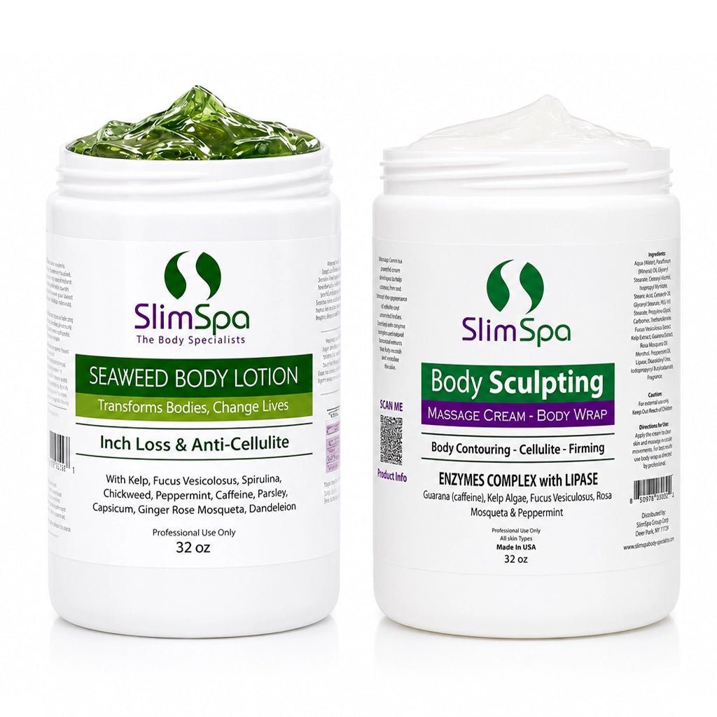 Seaweed & Sculpting Duo — professional anti-cellulite & body sculpting combo for spas | SlimSpa Doral FL