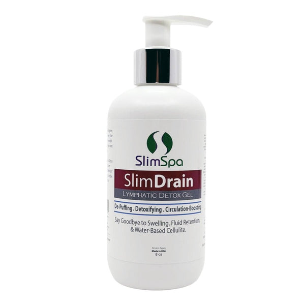SlimDrain Lymphatic Detox Gel 8 oz | Drain, Depuff & Contour