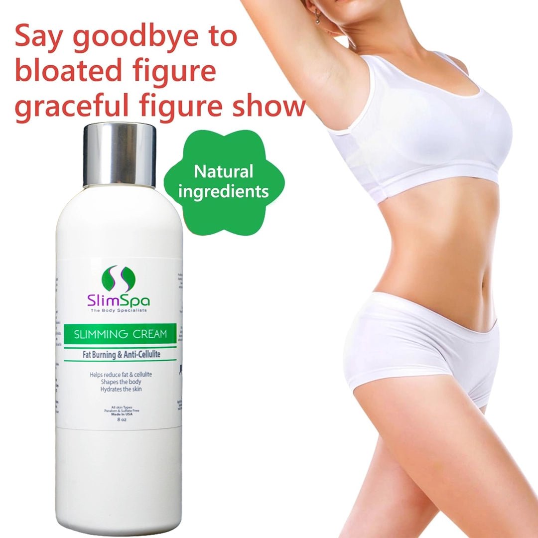 Slimming Body Cream 8oz | Professional Inch Loss & Body Contouring Treatment - SlimSpaOnline