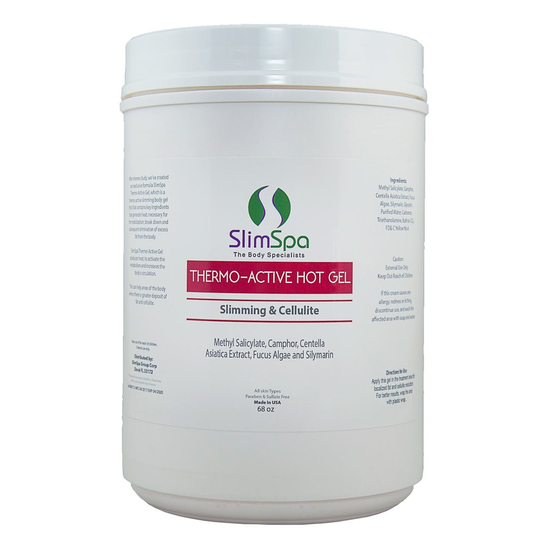 Thermo Active Hot Gel 64oz - Professional Fat Burning Cellulite Treatment - SlimSpaOnline