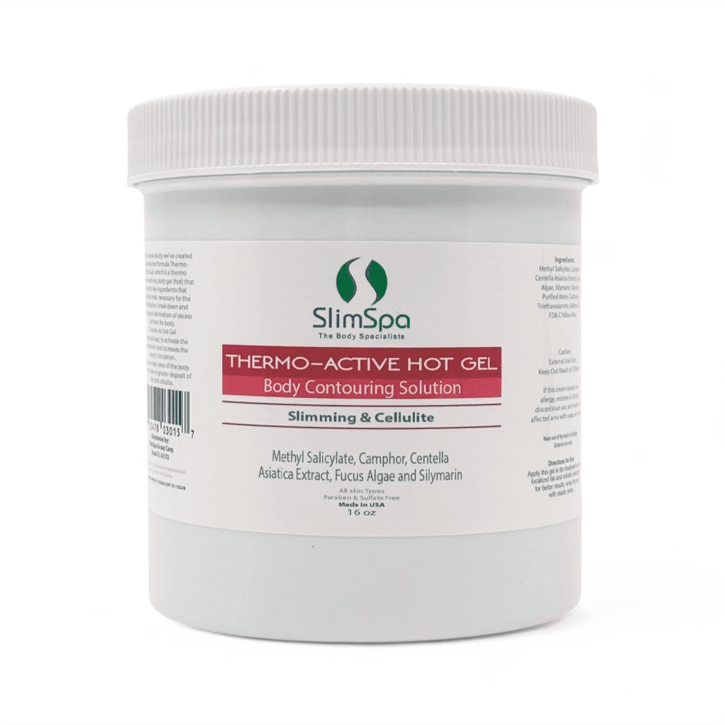 Thermo-Active Hot Gel 16oz — professional heat therapy body contouring treatment for estheticians | SlimSpa