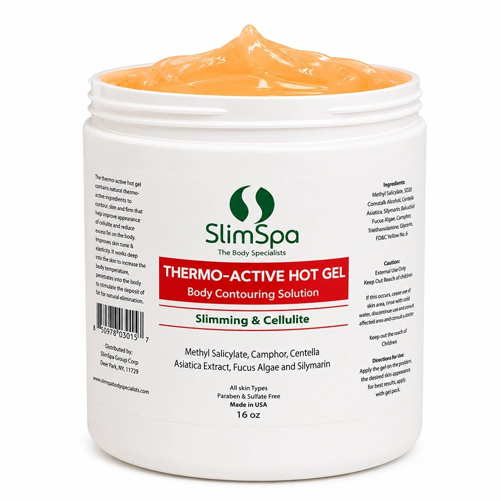 Thermo-Active Hot Gel - Professional Heat Therapy Body Contouring (16 oz) - SlimSpaOnline