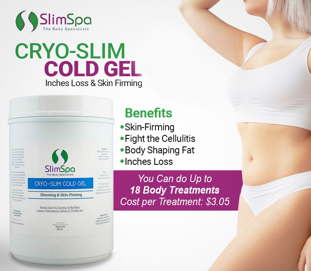 Thermo - Cryo Gel Combo (2x64 oz.) - Dual Thermal Body Sculpting - SlimSpaOnline
