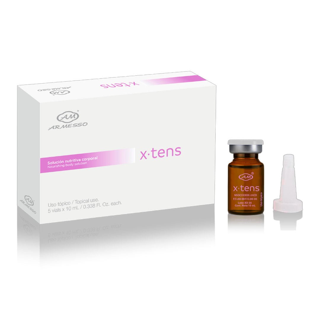 X-TENS Muscle Toning Vials 5x10ml — professional body firming mesotherapy treatment for estheticians | SlimSpa